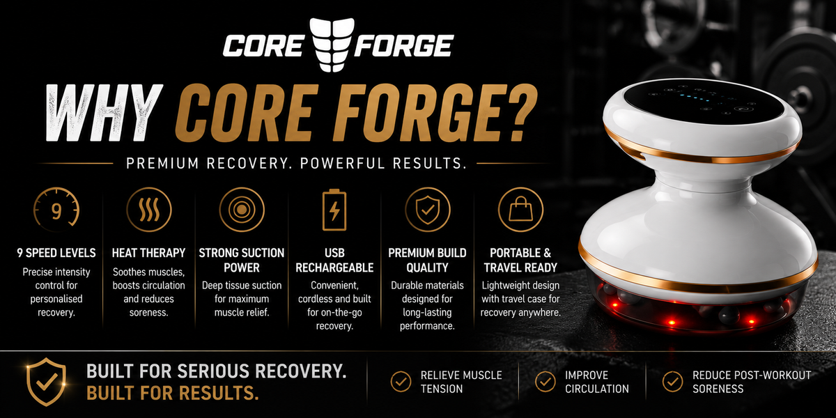 Core Forge Pro Recovery Cupping Massager