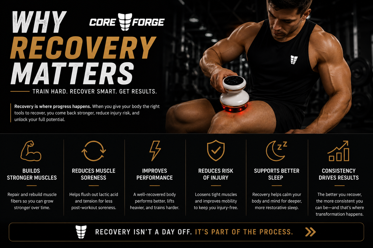 Core Forge Pro Recovery Cupping Massager