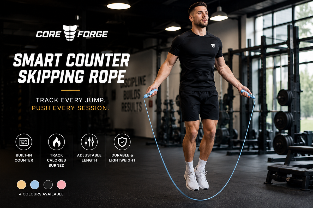 Core Forge Smart Counter Skipping Rope