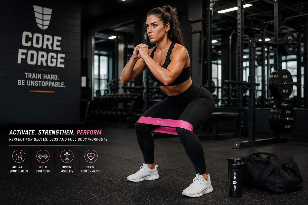 Core Forge Zakeroa 5-Level Resistance Band Set
