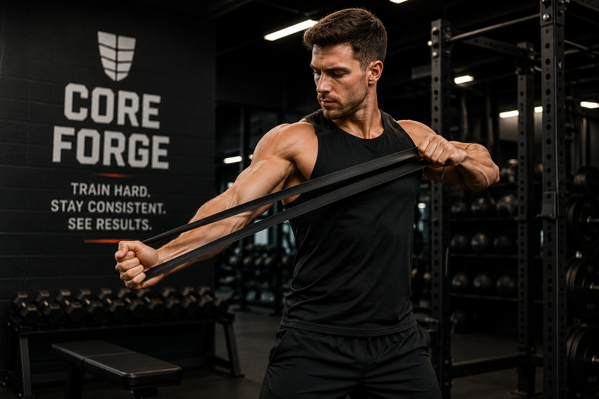 Core Forge Zakeroa 5-Level Resistance Band Set