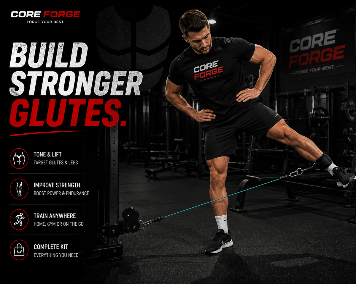 Core Forge Ankle Resistance Band Kit