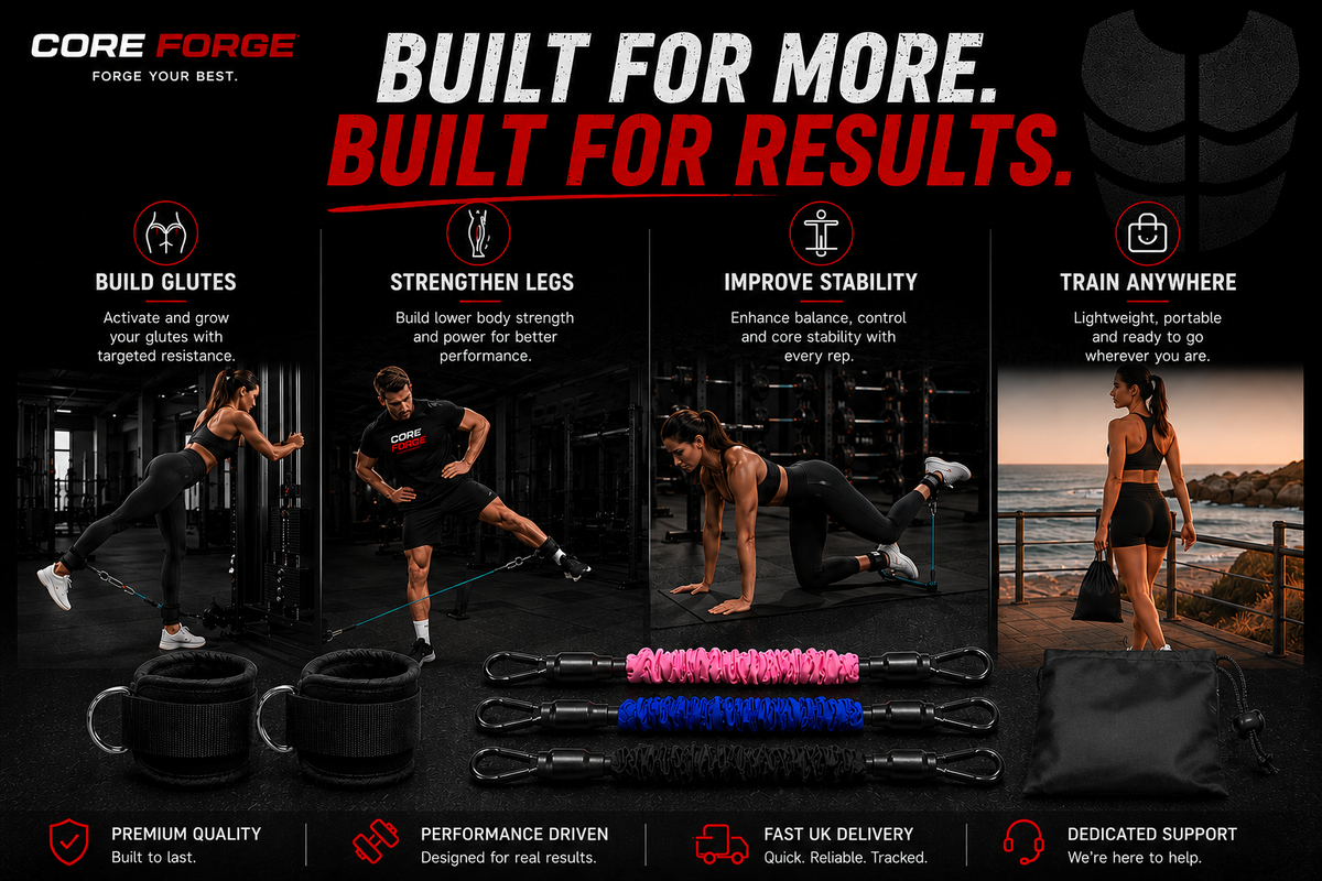 Core Forge Ankle Resistance Band Kit