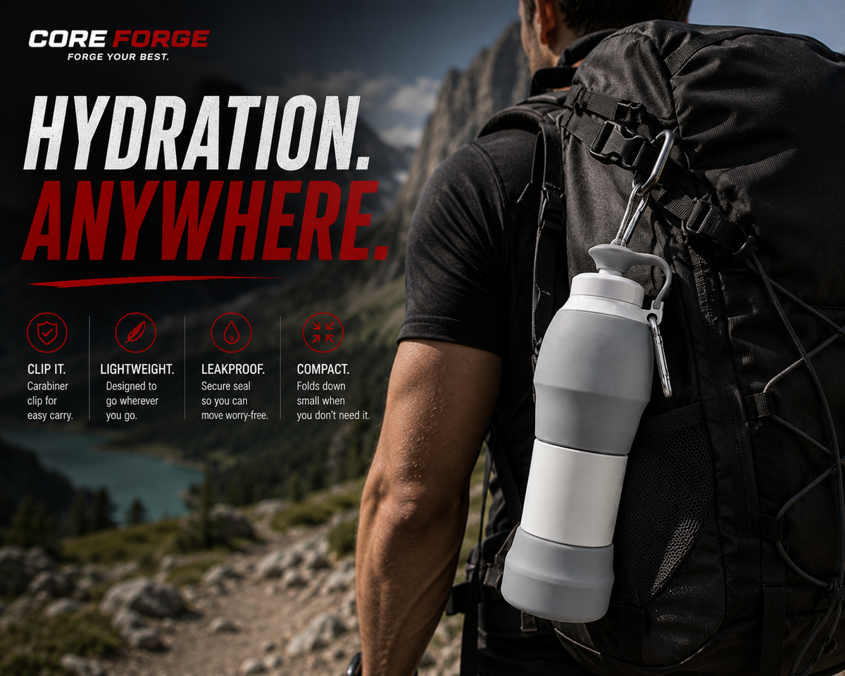Core Forge Foldable Water Bottle