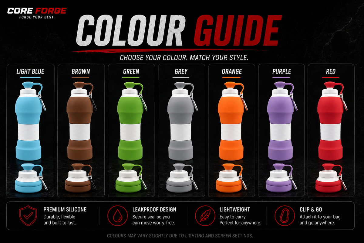 Core Forge Foldable Water Bottle