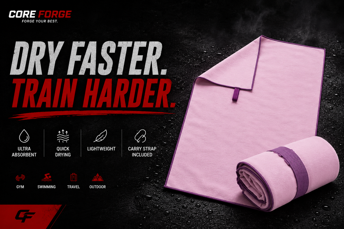 Core Forge Performance Microfibre Gym Towel