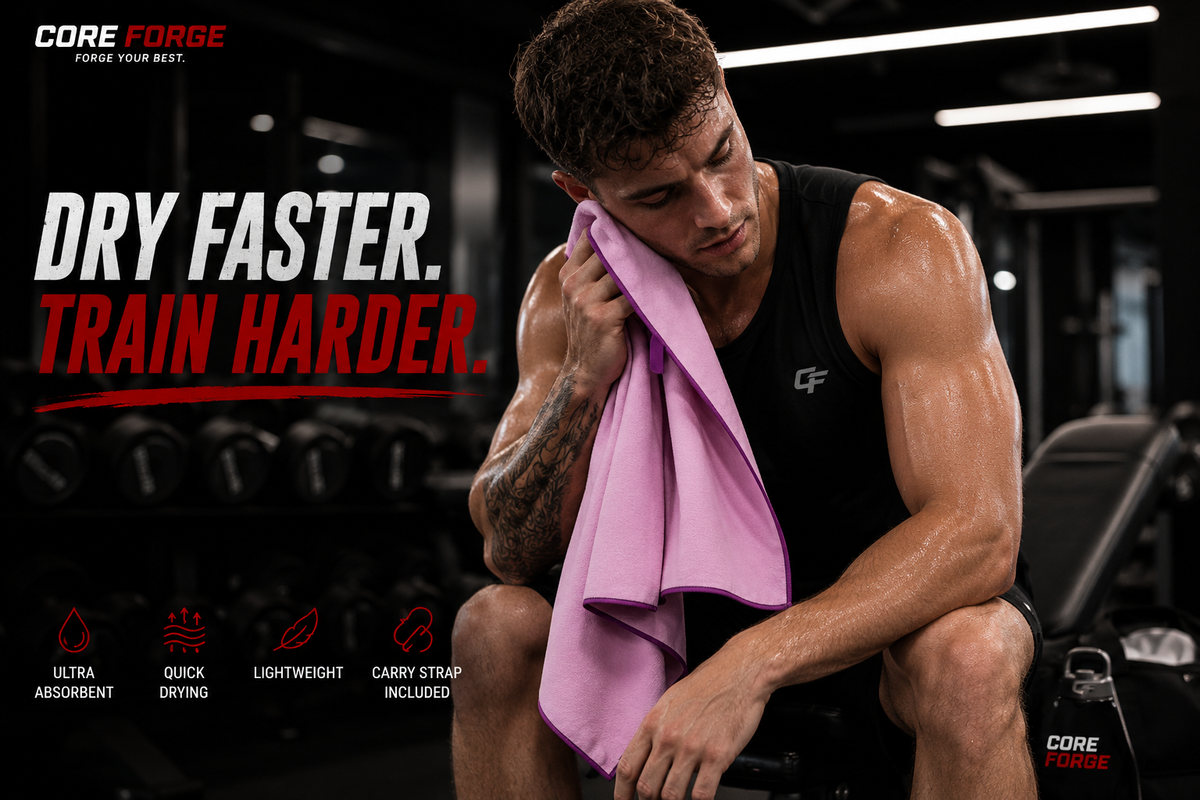 Core Forge Performance Microfibre Gym Towel